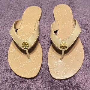 Tory Burch Monroe Thong Leather Calf